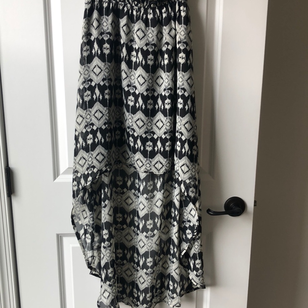 Olive & Oak Mini Front/Maxi Back Dress SZ XS - Picture 2 of 5